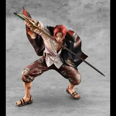Statue One Piece pop red haired shanks